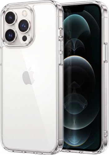 Oprimio Kristallklar Hülle für iPhone 12 Pro Max [Silikon Hülle] [%100 Durchsichtig] [Deutsche Material] [Ultra Dünn] Klar Handyhülle für Apple iPhone 12 Pro Max