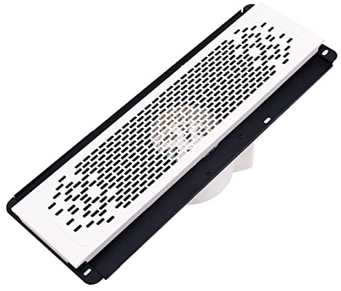 Exhaust Fan Ceiling Installation Ventilation Fan, Classic Grille Low Noise Ceiling Exhaust Fan, 150*600mm Bathroom Kitchen Exhaust Fan，40W Vent Fan ( Color : Gold , Size : 150*600mm integrated ceiling
