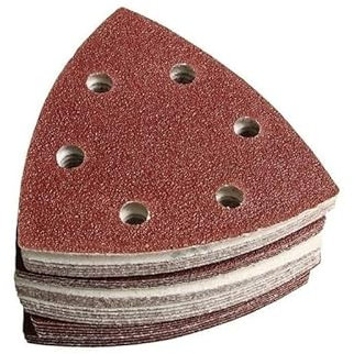 Generisch 120 Stück Delta-Schleifdreiecke 90x90mm, Schleifpapier Für Dreieckschleifer, 6-Loch Staubfrei, Körnung P40/P60/P80/P100/P120//P150/P180/P240/P320/P400 (Größe : 150#)