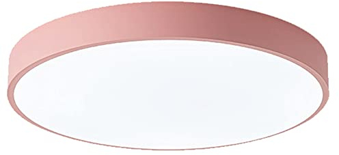 RCIDOS Plafonniers Modernes Ultra-Minces Panneau Lumineux Macaron Luxe Léger Lampe Plate Domestique À Économie D'énergie Près des Luminaires À Baldaquin pour Chambre À Coucher, Chambre d'enfant,