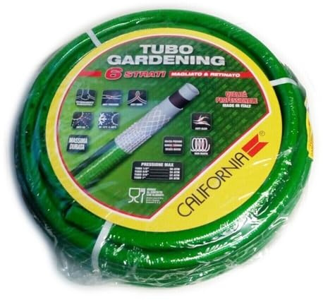 TUBO DA GIARDINO 6 STRATI 5/8 50 Metri SARATOGA