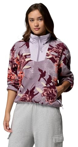 Columbia Sequoia Grove™ Printed Half Zip Pull Over in Pile Donna (Pacco da 1)