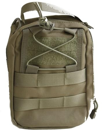 Generisch Militär Fernglas Tasche für 8x30 Ferngläser, BW Fernglas oder Gehörschutz, Oliv,