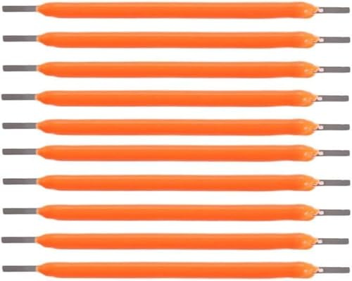 Kit di riparazione per lampadine a filamento LED da 3 V, 10 pezzi, perline di ricambio per lampade Edison vintage, accessori fai da te per lampadine a incandescenza con vetro resistente al calore e