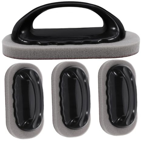 HAPINARY 4piezas Esponja De Esmeril para Fregar Platos Esponja De Cocina para Lavar Ollas y Bandejas para Fregar Cocina De Doble Cara Material Resistente Manchas para Limpiador Encimeras y