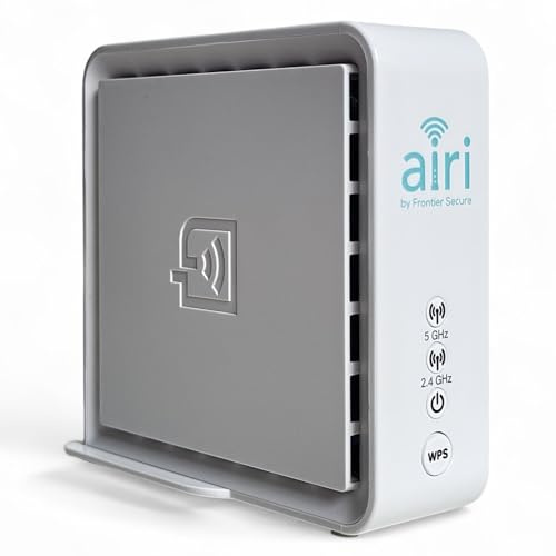 Frontier Secure Air 4920 802,11 AC 1 600 Mbps smart nät Wi-Fi-åtkomstpunkt – dubbla band 2,4 GHz/5 GHz med WPS och 2 x Ethernet-portar, sömlös täckning, enkel installation, design
