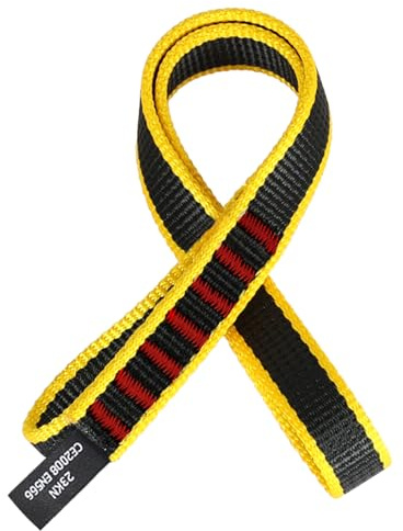 NivLop 18MM Nylonband Multifunktions-Schlaufe 23KN – Hochfeste Bandschlinge für Outdoor, Fitness, Yoga-Hängematte & mehr （30 cm / 12 Zoll | Pck 1）