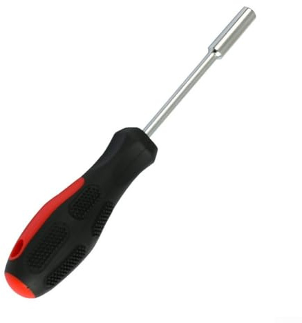 Magnetischer Sechskant-Schraubendrehergriff, verlängerter Bit-Schraubendreher mit komfortablem Griff, rostfreier Drehkopfschlüssel Werkzeug verlängert