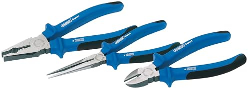 Draper Expert 69289 Zangen-Satz mit Softgrip-Griffen, 3-teilig