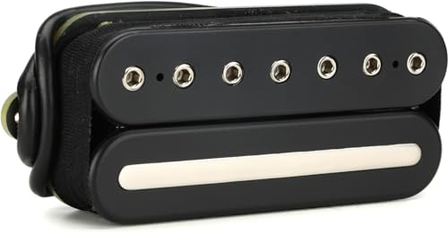 DiMarzio DP 708BK Crunch Lab 7 Humbucker, 7 Saiten E-Gitarren Tonabnehmer, Schwarz