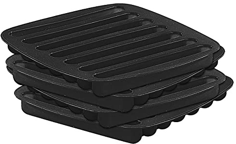 Rosenstein & Söhne Eiswürfel für Flaschen: 7-fach Silikonform für Stab-Eis 4er-Set, Ideal für Flaschen (Eiswürfelform für, Silikon-Eiswürfelform für Stab-Eis, Wein)