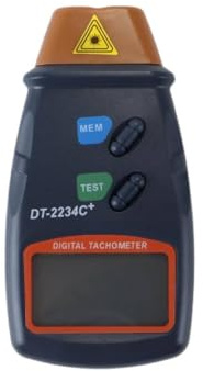 WINGONEER Professional Digital Tachometer, Digital Laser Foto Drehzahlmesser Berührungsloser RPM Tach
