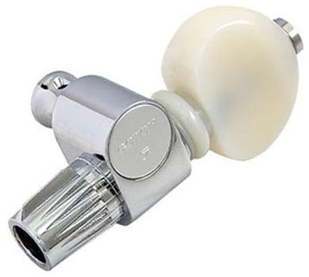 Gotoh Japan 5-String Banjo Tuner spbj5-ain Nickel Machine Head Peg mit pearloid-Button