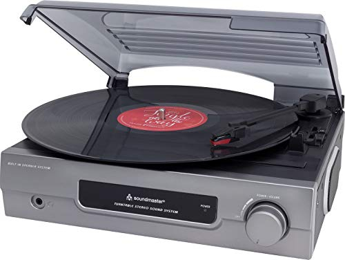 Soundmaster PL200 Tragbares Radio mit eingebauten Lautsprechern, Mehrfarbig