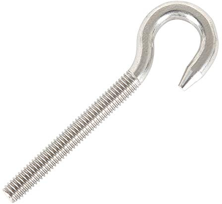 newlng M5 304 Vite ad Anello in Acciaio Inossidabile Vite a Ghiera in Acciaio ad Alta Durezza Vite a Gancio Vite a Gancio 10 PZ