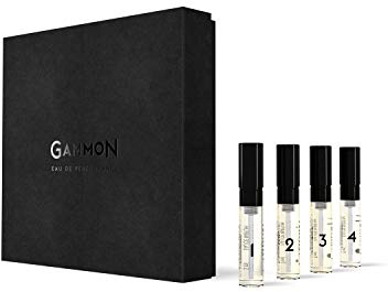 GAMMON Parfum Explorer-Set (4x2 ml), das Parfum Set mit allen 4 GAMMON Männer Düften, langanhaltendes Parfum für Herren mit 20 % Parfum-Öl, bequem den Lieblingsduft