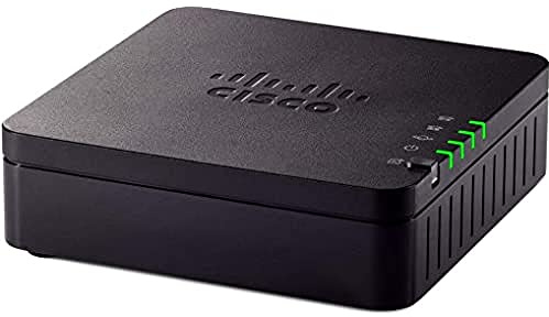 Cisco ATA 192 Multiplatform Analog Telephone Adapter, 2-Port Handset-to-Ethernet Adapter, 1-Year Limited Hardware Warranty (ATA192-3PW-K9) (Renewed)