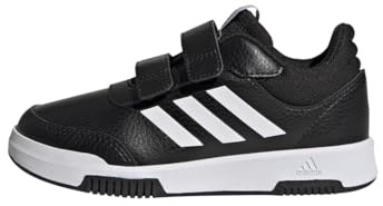 adidas Unisex - Bambini Tensaur Hook and Loop Shoes, Core Black / Cloud White / Core Black, 30 EU