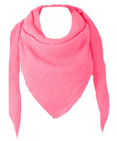 stylx XXL Tuch 23 Farben Farbwahl Halstuch Musselintuch Musselin Damen Damenhalstuch Dreieckstuch Schal Herren Männer Frauen Herrenhalstuch Dreieckig leicht (einlagig)