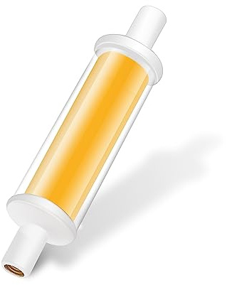 BVCL R7s LED 78mm Lampe, Warm white 2700K, Dimmbar Birnen, 2023 Neuestes Design, 4.2W R7S LED Äquivalent 40W Halogen Leuchtmittel, AC 220V 470lm