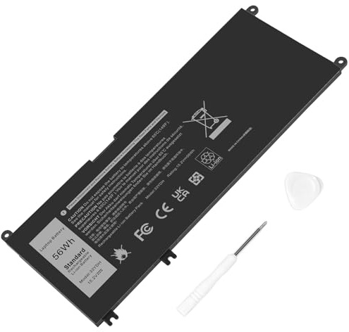 ASUNCELL 56WH 15.2V 33YDH Batteria per PC portatile Dell Inspiron 17 7000 15 7577 17 7773 17 7778 17 7779 2in1 17 7786 Series 33YDH PVHT1 W7NKD 81PF3 081PF3 3P30E. P30E001 DNCWSCB6106B