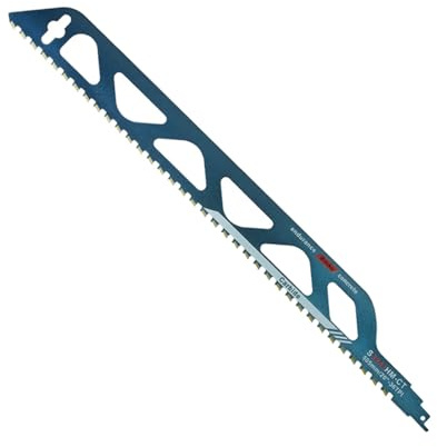Säbelsägeblätter, Säbelsägeblatt Stein, Hartmetall Stahl Sägeblatt, Ziegelsäge, Säbelsäge Sägeblätter zum Schneiden von Stein, Ziegelstein, Beton, Porenbeton (Blau, 240mm)