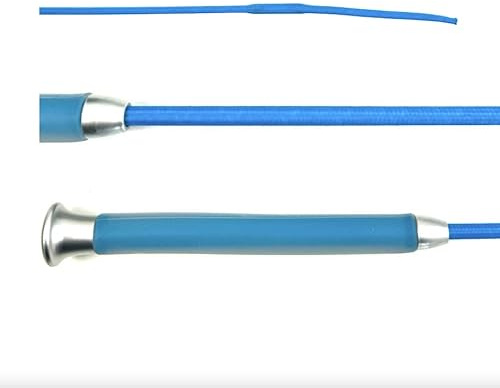 JA Horse JA0049 Gel Dressurgerte mit Memory-Gel-Griff, Blau, 110 cm | Tragekomfort Ergonomische Dressurgerte für präzise Hilfengebung spürbare Handentlastung