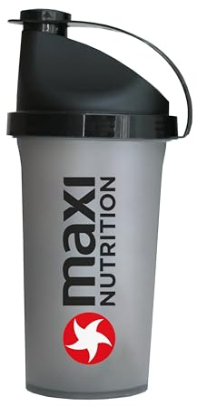 MaxiNutrition Shaker à protéines pour boissons protéinées, 500 ml, noir