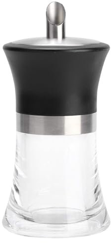 SZSXYBZ Personnalisez ce dont vous avez besoin Distributeur de sucre en acrylique 100 ml avec couvercle à bec verseur – Récipient à sucre élégant pour accessoires de bar à café, organisateur