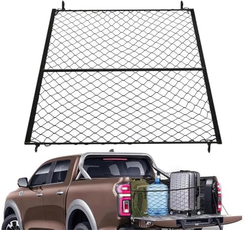 FUNFOB Redes de almacenaje para Coche Red Carga Resistente 1,1 X 1,2 M Una Sola Capa Y Alta Elasticidad para Camionetas SUV Y Remolques Pequeños. Red Maletero De Coche