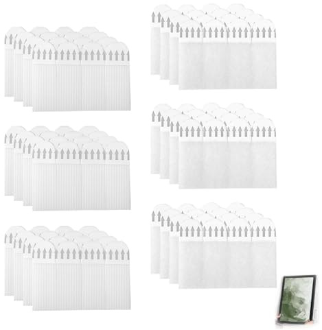 36 paia(72 strisce)Linguette Appeso Tabelle, Nastri di Montaggio per Cornice Foto, Appendere Lavagna Senza Forare 16*46mm Strisce adesive per Appendere Cornici Poster e Decorazioni(Bianco)