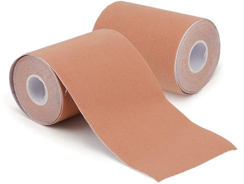 2 Rotoli di Nastro Copri Tatuaggio, 5m Cerotti Copri Tatuaggio Tagliabili Resistenti All'Acqua e al Sudore per Cicatrici Nei (Carnagione Chiara)