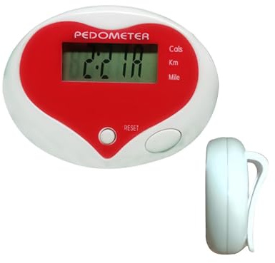 Podomètre De Marche Pas Et Kilomètres avec Clip précis électronique | Petits Trackers De Marche Pour Femmes Hommes Seniors Running Randonnée Fitness Extérieur