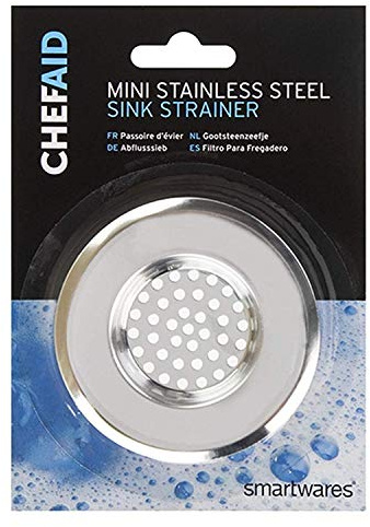 Chef Aid Mini Sink Strainer, Measures 7.5cm x 7.5cm