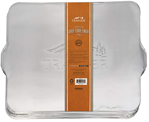 Traeger Pro 575/ Pro 22 Abtropfschale, 5er-Pack, silberfarben