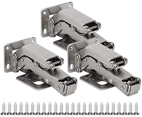Cerniere Per Ante, Cerniera in Ferro Da 165-180 Gradi, 10,2 x 5 x 3,8cm Galvanotecnica Cerniera Di Apertura, Per Ante Di Cucine, Armadi, Mobili TV, Librerie, Cantine Vino