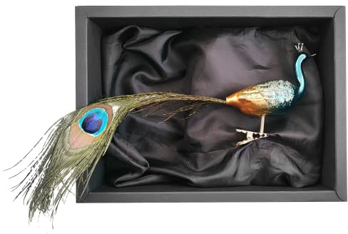 “Your Majesty” – Vogel | Christbaumschmuck Azur blau