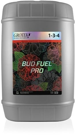 GROWMANIA Fertilizante Bud Fuel Pro de Grotek 23 L | Abono para Etapa de PreFloración y Floración de Cultivos | Estimulador Crecimiento de Plantasy Flores