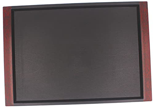 Garneck Plateau de Service Élégant de Style 38 X Cm Résistant à l'usure Empilable Facile à Nettoyer pour Fruits Collations Café Desserts Utilisation en Cuisine