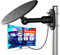 Outdoor TV Aerial -2025 New Upgrade TV Aerial Outdoor Digital HD Antenna/DVB-T/DVB-T2, 4K 1080P HDTV TV Aerials for All TV (Black)