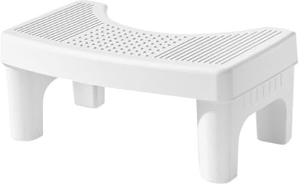TOYZFRIENDY Sgabello per Wc Squat in Sgabello Antiscivolo per Bagno Poggiapiedi Portatile per Anziani e Ragazzo Ragazza Accessori da Bagno Multifunzionali