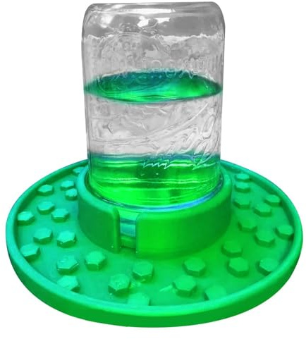 Alimentador De Abejas Jar - Alimentador De De Azúcar, Vasos De A La Colmena | Diseño Compatible con Vidrio De Duradero, De Azúcar, Hidratación De Abejas para Jardi