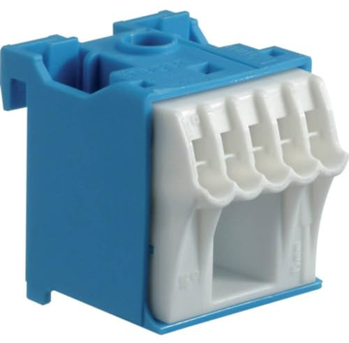 Hager Quick Connect – Steckdosenleiste Neutral 1 x 25 mm2 + 5 x 4 mm2