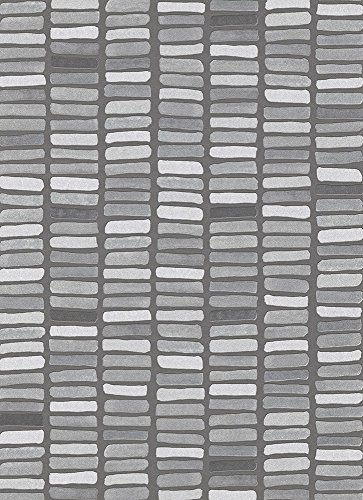 Vliestapete Streifen Grafik grau silber Glitzer Erismann 6876-15