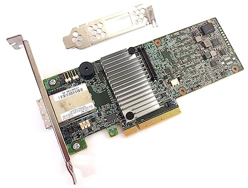 Intel Rs3sc008 Contrôleur Raid 12 Go/S Sas Pci Express 3.0 X8 Prise en charge des raids 0, 1, 5, 10, 50, 60, 6 niveaux RAID 8 ports SAS Type de produit : contrôleurs I/O et stockage/Scsi/Raid