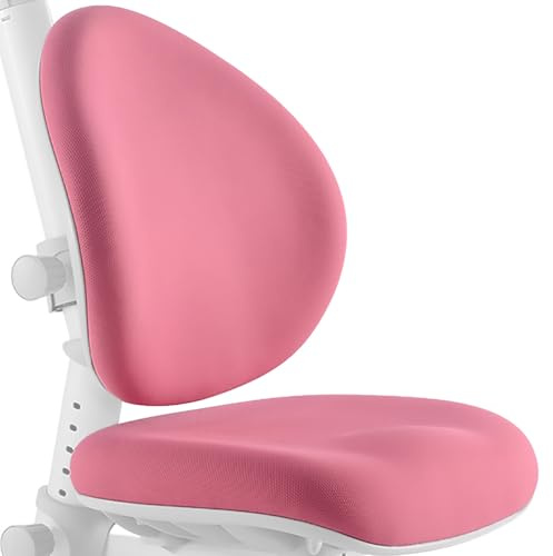 ApexDesk Little Soleil Series Soft, Removable, Washable 2-Piece Seat/Backrest Cover for Children's Chair (Seat/Backrest Cover, Pink)