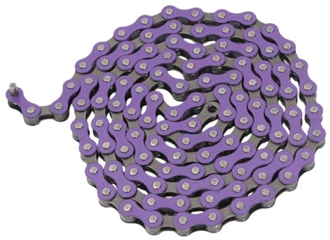 KHE BMX/FIXIE Kette 1/2 x 1/8 112 Glieder Links nur 385g - viele Farben (purple)
