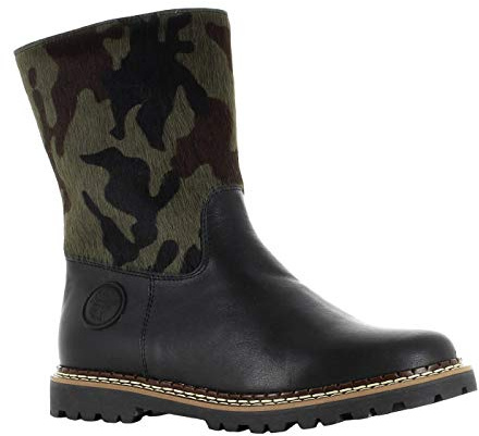 Ammann Crans warme Damen Winterstiefel mit echtem Lammfellfutter Made in Italy EU 40