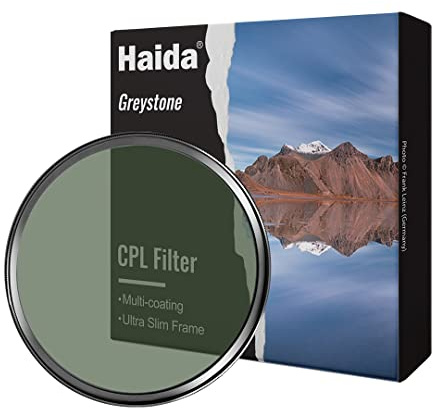 Haida Multi-Beschichtung, Nano-Beschichtung, CPL-Filter, wasserdicht, kratzfest, SLR-Kameraobjektiv, Zirkular-Polarisationsfilter (67 mm)