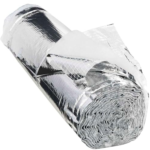 WERKA PRO Isolation 3 Couches Porte de Garage Ø 7,60 x 0,75 m | Aluminium, polyester, installation facile, thermique, isolant, durable, usage intérieur et garage, épaisseur +/- 5 mm